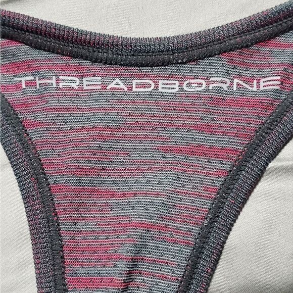 Under Armour Threadborne Purple & Pink Tank Top - Picture 6 of 6